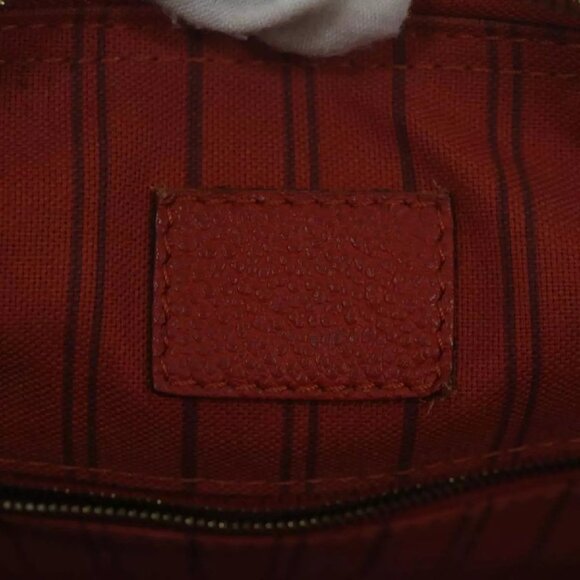 LOUIS VUITTON Monogram Empreinte Speedy Bandouliere 30 Bag 2way Red - Picture 10 of 13